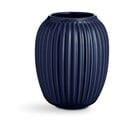 Тъмносиня ваза от керамика Hammershoi, ⌀ 16,5 cm Hammershøi - Kähler Design