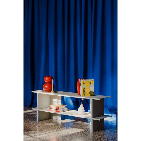 Светлосив метален стелаж 160x57x37 cm Hes – noo.ma-image-4