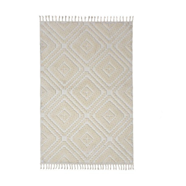 Кремав килим 133x190 cm Diomara – Flair Rugs
