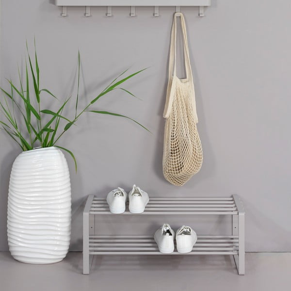 Кафяво-сива метална стойка за обувки 70x29x27 cm Rex – Spinder Design-image-3