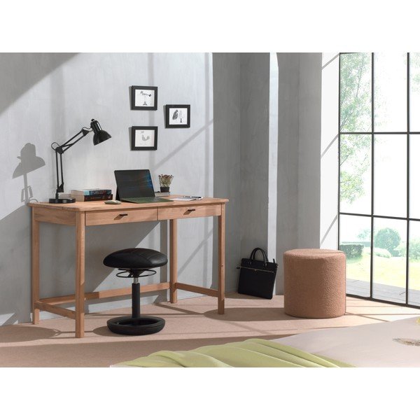 Детско бюро от масивен дъб 60x120 cm Forrest – Vipack-image-1