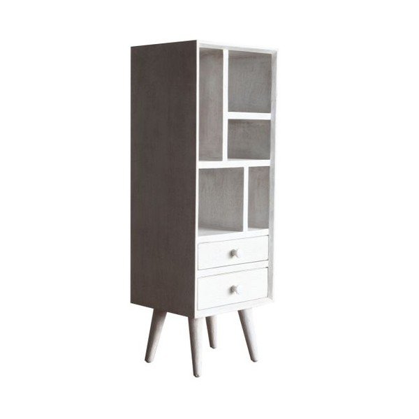 Knihovna Preston Rustic White
