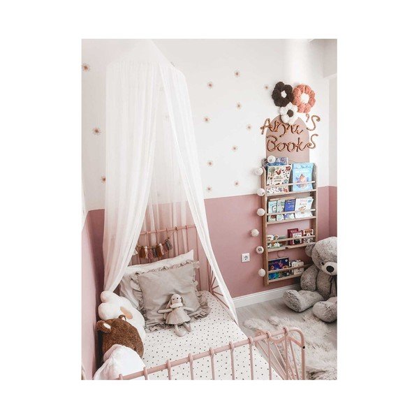 Бял балдахин - Mila Home-image-1