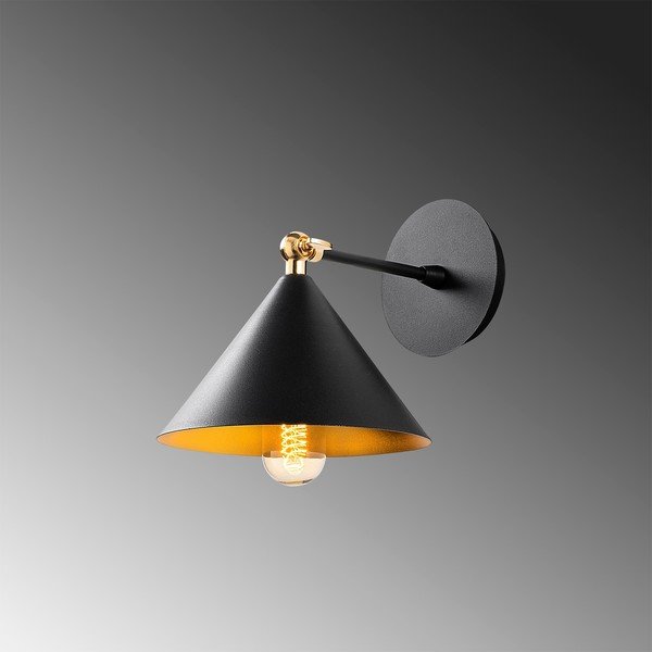 Черна стенна лампа Berceste – Opviq lights-image-3