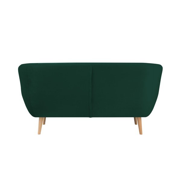 Zelená dvoumístná pohovka Mazzini Sofas Benito-image-2