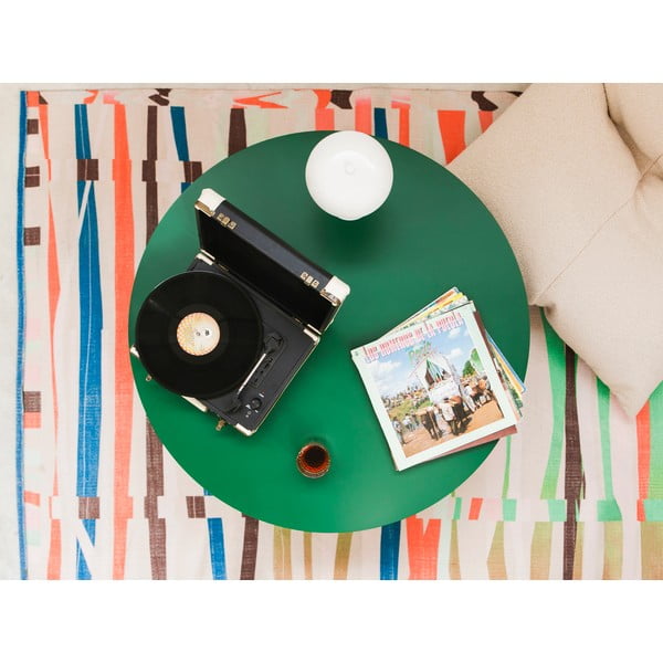 Тъмнозелена кръгла масичка за кафе ø 100 cm Pausa – Really Nice Things-image-2