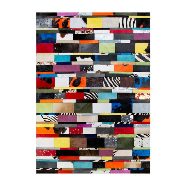 Кожен килим City Multistripes, 180 x 120 cm - Pipsa