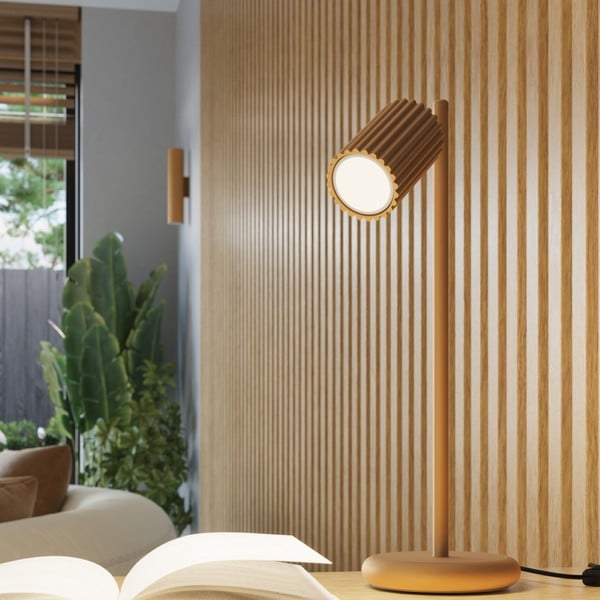 Стенна лампа  в златист цвят Gleam – Sollux-image-4