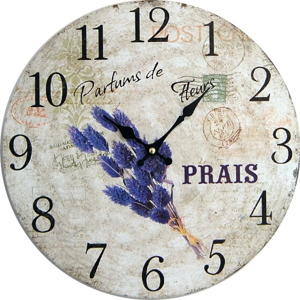 Nástěnné hodiny Lavender