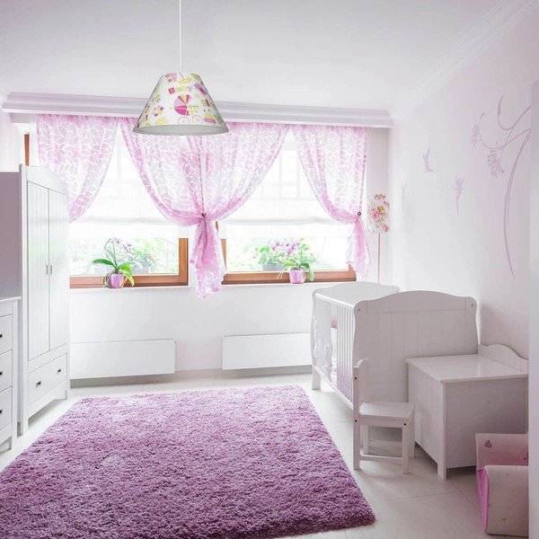 Бяло детско осветително тяло ø 35 cm Tria – Squid Lighting-image-1