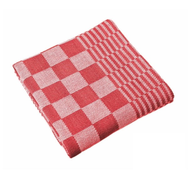 Комплект от 6 червени кърпи за чай , 65 x 65 cm Mineur - Tiseco Home Studio