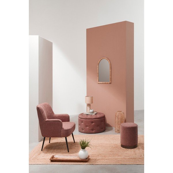 Стенно огледало ратаново 50x70 cm Hakima – Bizzotto-image-2