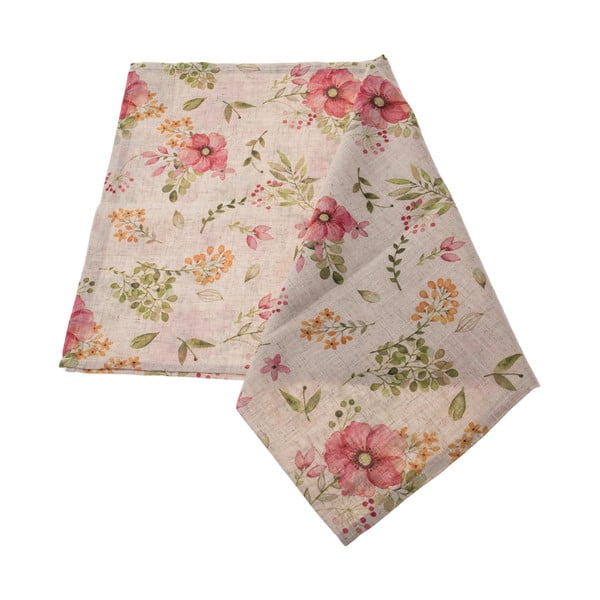 Покривка със смес от лен 40x140 cm – Dakls