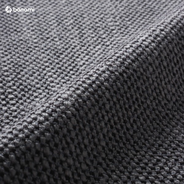 Тъмносиво двойно легло 180x200 cm тапицирано с място за съхранение с включена подматрачна рамка Atesio – Meise Möbel-image-4