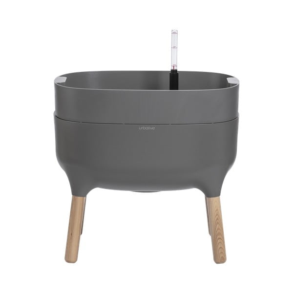 Пластмасов самонапояващ се съд за отглеждане на растения Urbalive – Plastia-image-2