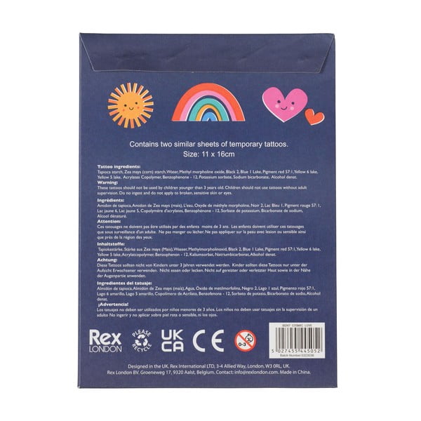 Детски татуировки Cosmic Love – Rex London-image-3