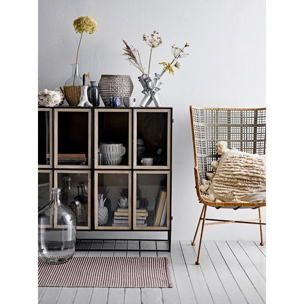 Свещник от бял фаянс Stump - Bloomingville-image-1