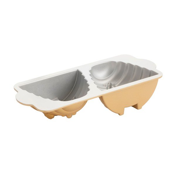 Форма за печене с пчелен кошер в златист цвят, 2,4 л - Nordic Ware-image-2