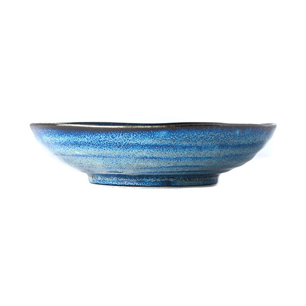 Синя керамична дълбока чиния , ø 21 cm Indigo - MIJ