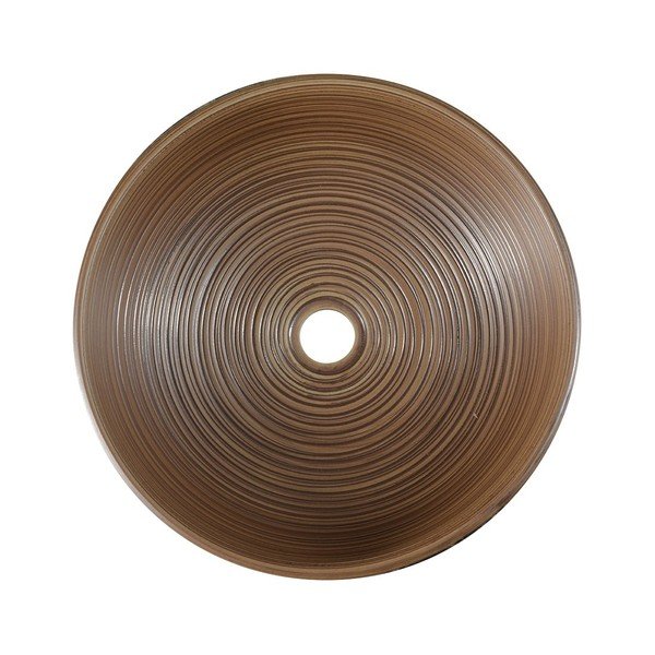 Кафява керамична кръгла мивка ø 41 cm Priori – Sapho-image-2