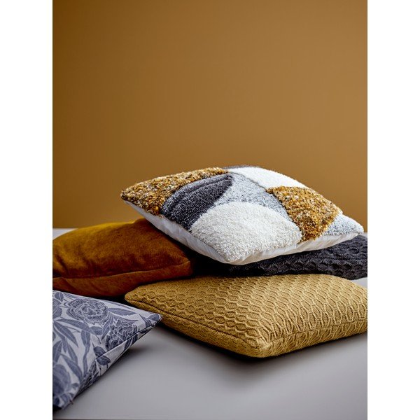 Жълта възглавница с високо съдържание на памук Klara, 40 x 60 cm - Södahl-image-4