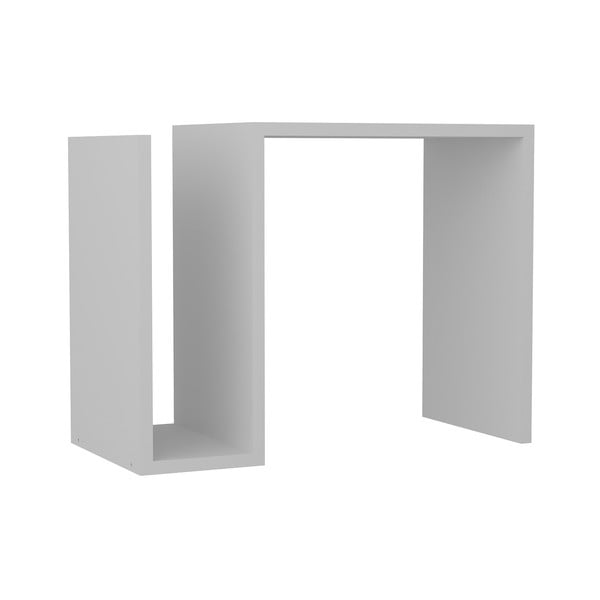 Бяла странична маса Yosun, 61,3 x 46,8 cm - Tera Home
