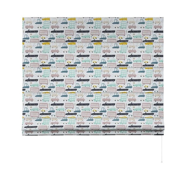 Детска ролетна щора 170x100 cm Magic - Yellow Tipi-image-3