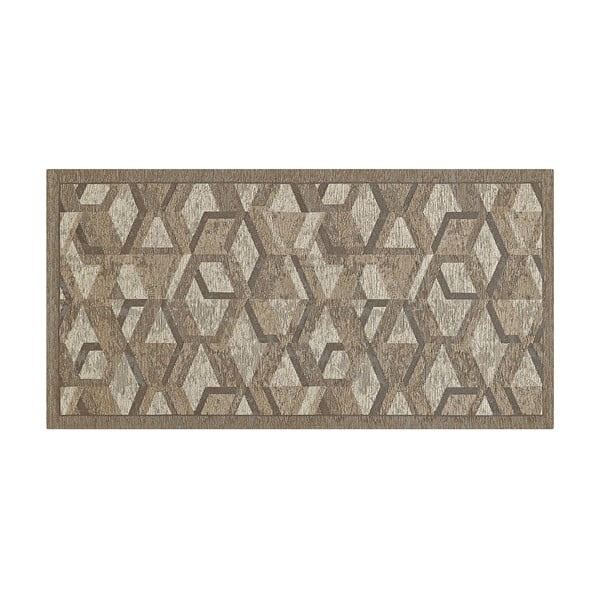 Сиво-кафяв мокет , 55 x 140 cm Hypnotik - Floorita-image-2