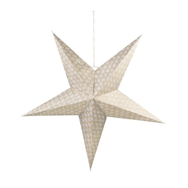 Хартиена декоративна звезда в златист цвят Magica, ⌀ 60 cm - Butlers