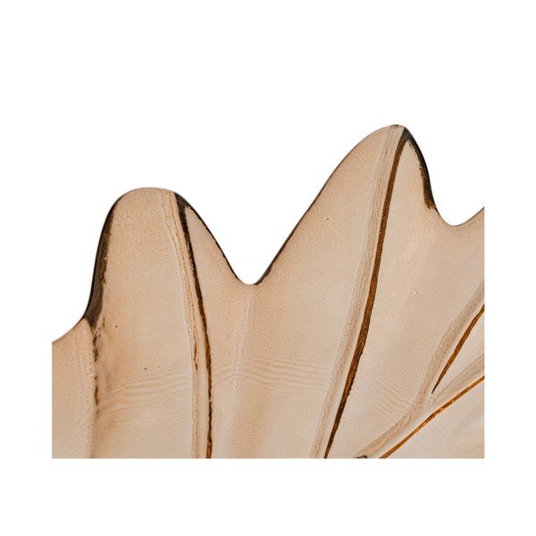 Стъклен декоративен поднос 19,5x35 cm Leaf – Ixia-image-3