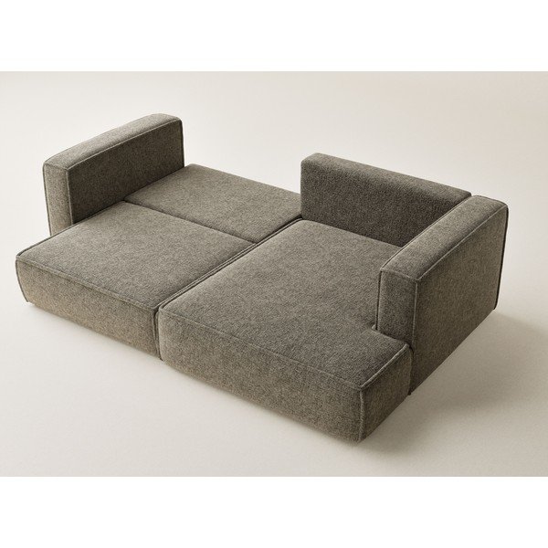 Кафяв шенилов сгъваем/с място за съхранение ъглов диван (десен ъгъл) Velto – Maison de Rêve-image-3