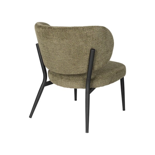 Зелено кресло Sanne – White Label-image-4