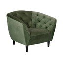 Фотьойл от зелено кадифе Ria - Actona