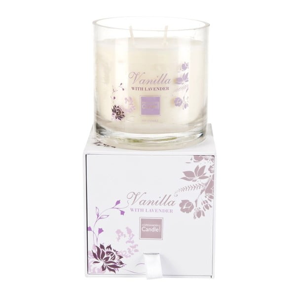 Aroma svíčka Vanilla & Lavender Medium, doba hoření 50 hodin