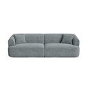 Тъмносив диван от рипсено кадифе 255 cm Campi – Cosmopolitan Design