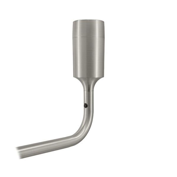 Метална стенна лампа без абажури в сребрист цвят Santé – UMAGE-image-3