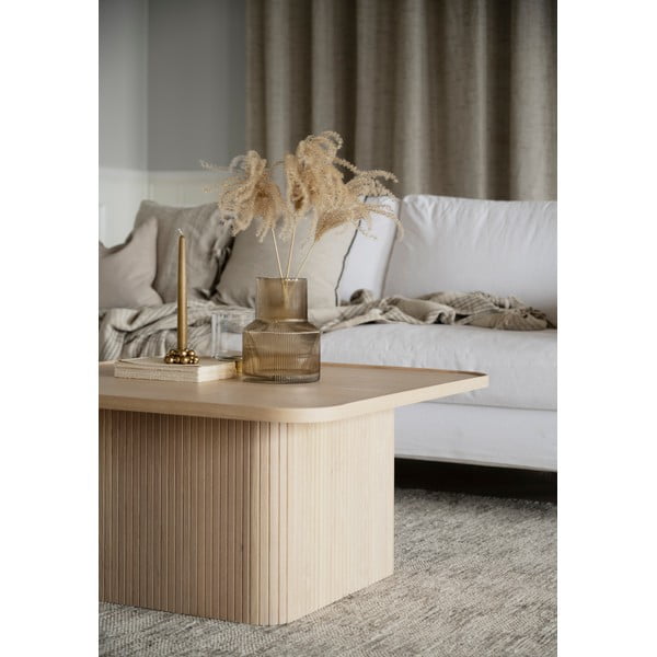 Масичка за кафе от естествен дъб 60 x 60 cm Sullivan - Rowico-image-3