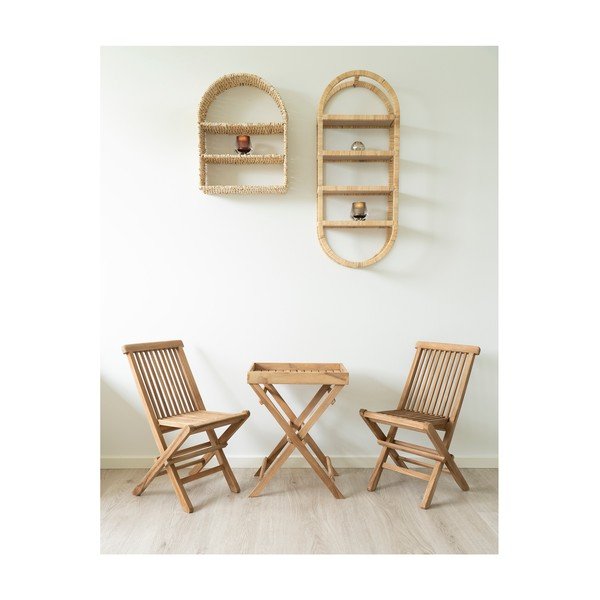 Ратанова етажерка в естествен цвят Namur - House Nordic-image-3