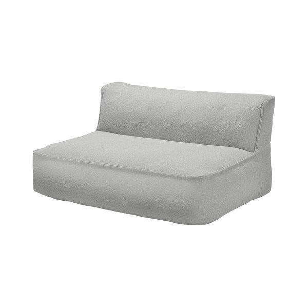 Светлосив модул за градински диван от прежда с примки от букле Grow – Blomus-image-1