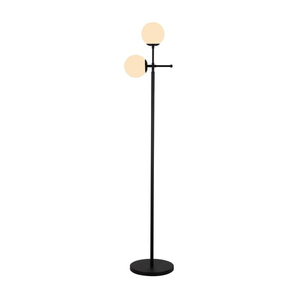 Черна подова лампа , височина 174 cm Kruva - Squid Lighting