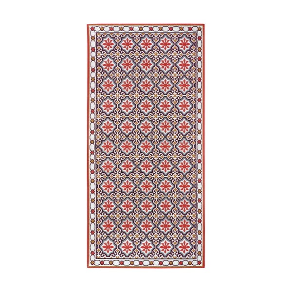 Червен килим 75x150 cm Cappuccino Retro - Hanse Home