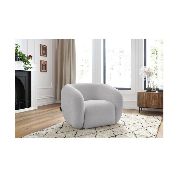 Сиво кресло Celine – Bobochic Paris-image-1