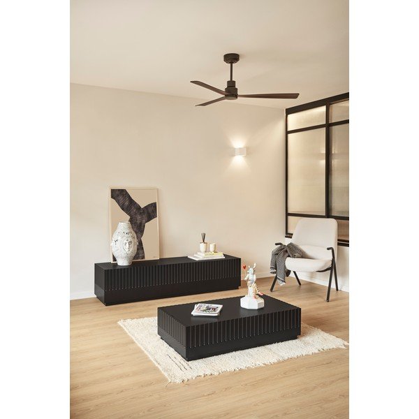 Черна масичка за кафе с 2 чекмеджета Doric - Teulat-image-1