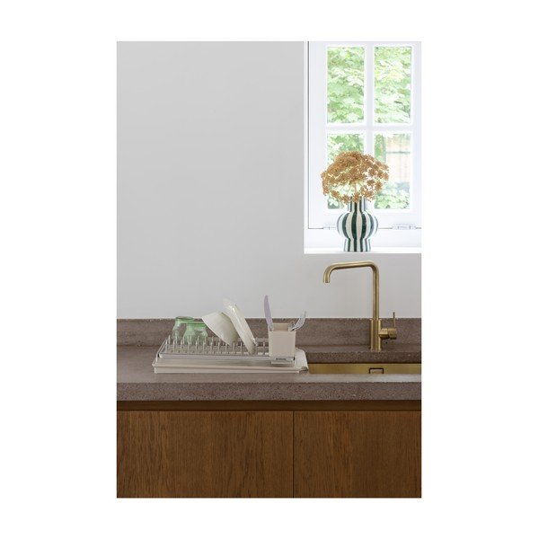 Бежова метална тавичка за оттичане 49x38,5 cm – Brabantia-image-3