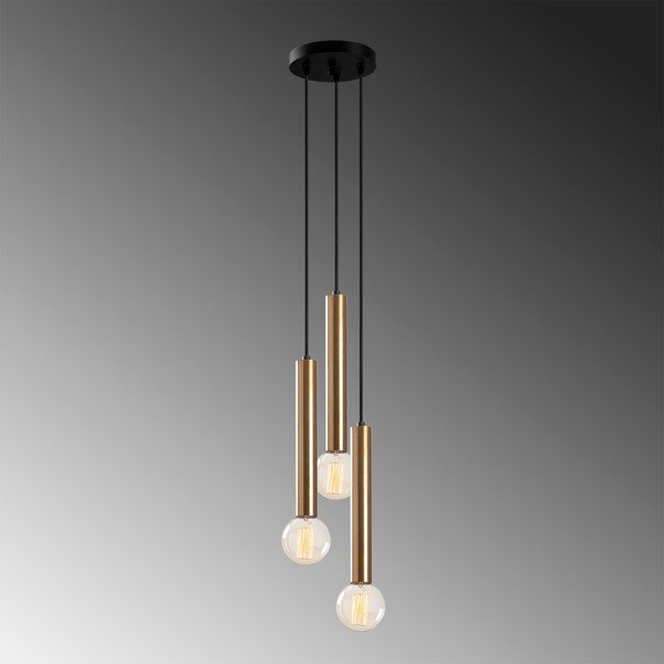Висящо осветително тяло в златисто ø 22 cm Tempo – Opviq lights-image-3