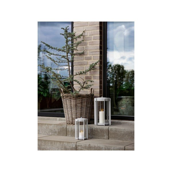 Светлосив LED фенер с USB (височина 25 cm) Firefly – Zone-image-2