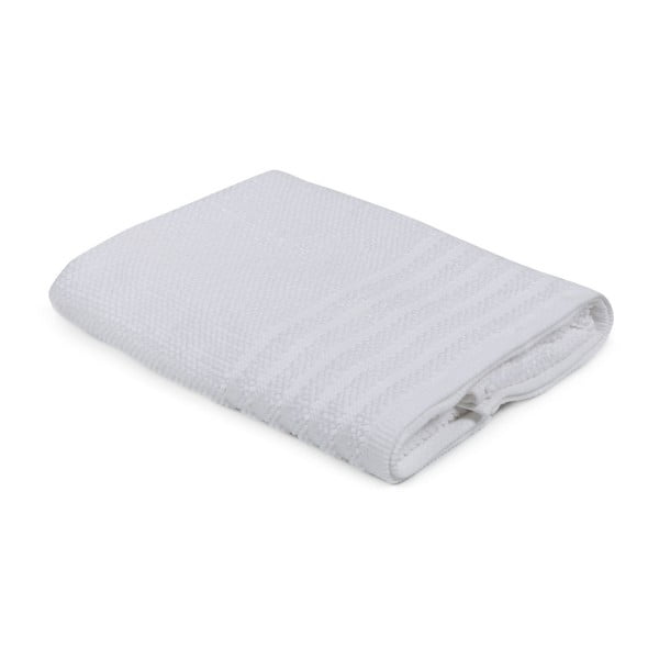 Bílý ručník Chandler, 50 x 100 cm
