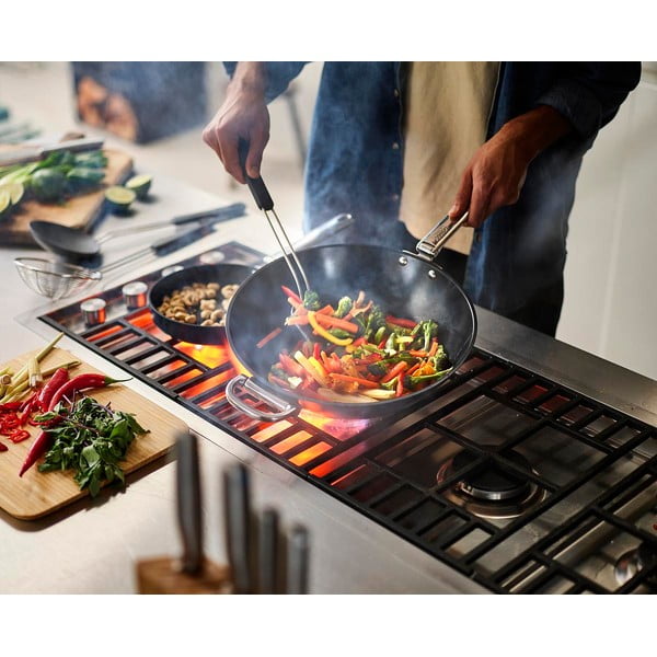 Уок тиган с керамично покритие ø 32 cm Space – Joseph Joseph-image-1