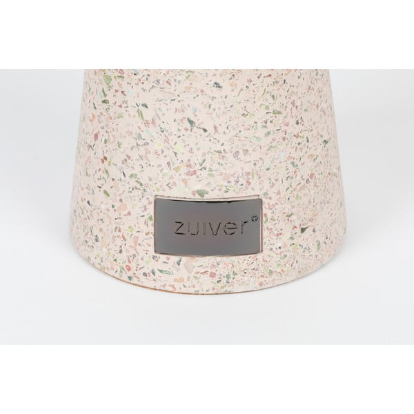 Розова сгъваема маса, подходяща за използване на открито , ø 41 cm Victoria - Zuiver-image-2