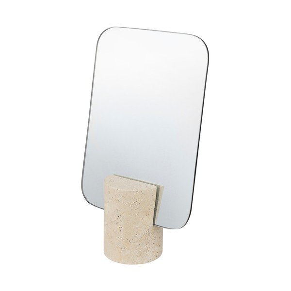 Козметично огледало 18x30 cm Travertine – Mette Ditmer Denmark